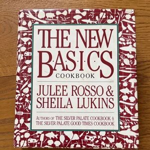 The New Basics Cookbook by Julee Rosso & Sheila Lukins - Red & White